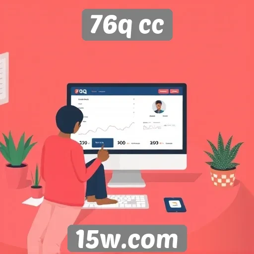 Explorando as funcionalidades do site 76q cc