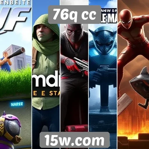 Comparativo entre jogos populares no 76q cc
