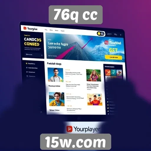 Mudanças na interface do usuário do site 76q cc